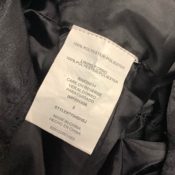 Gorgeous Black Multi Tiered Skirt NWOT Size 5 - Picture 5 of 6